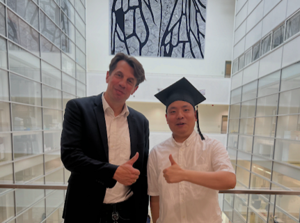 First associated PhD defended